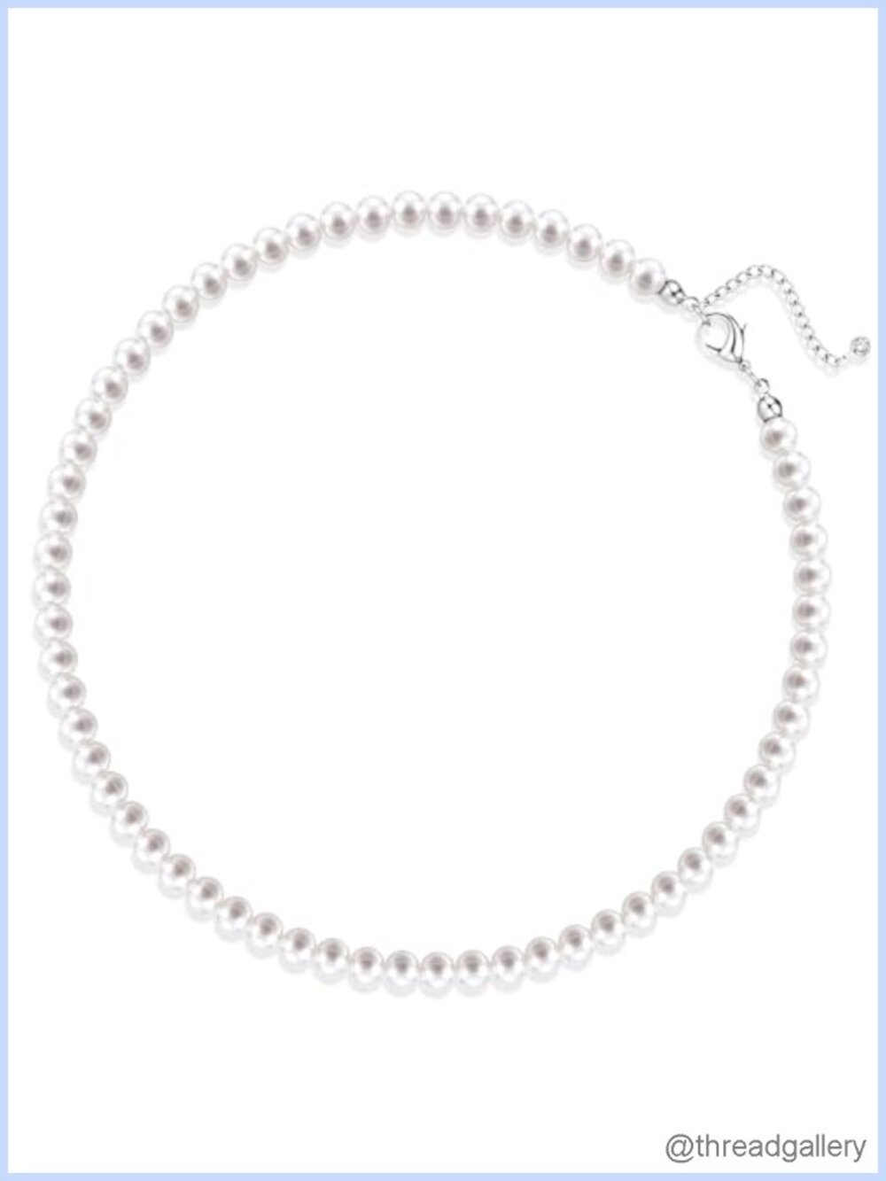 Imitation Pearl Choker Necklace 16k Gold Plated Layered Dainty Wedding Jewelry